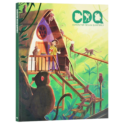 CDQ角色设计季刊第14期 Character Design Quarterly 14 英文原版绘画技巧教程 英文版进口英语书籍