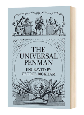 世界书法家 经典英文书法字贴 The Universal Penman 英文原版进口英语艺术类书籍