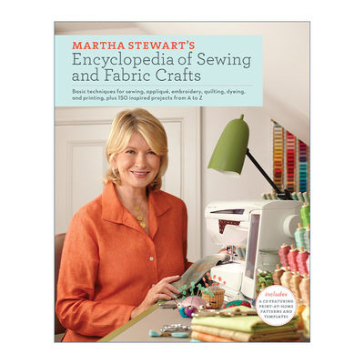 英文原版 Martha Stewart's Encyclopedia of Sewing and Fabric Crafts 家政女王玛莎·斯图尔特的缝纫百科 精装进口英语原版书籍