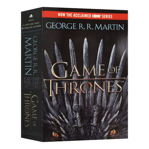 A Game of Thrones 冰与火之歌1 权力的游戏 英文原版小说 进口英语书籍