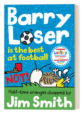 英文原版 Barry Loser Is the Best at Football Not! 倒霉蛋巴里是足球健将 不 倒霉蛋巴里幽默漫画小说 英文版 进口英语原版书籍