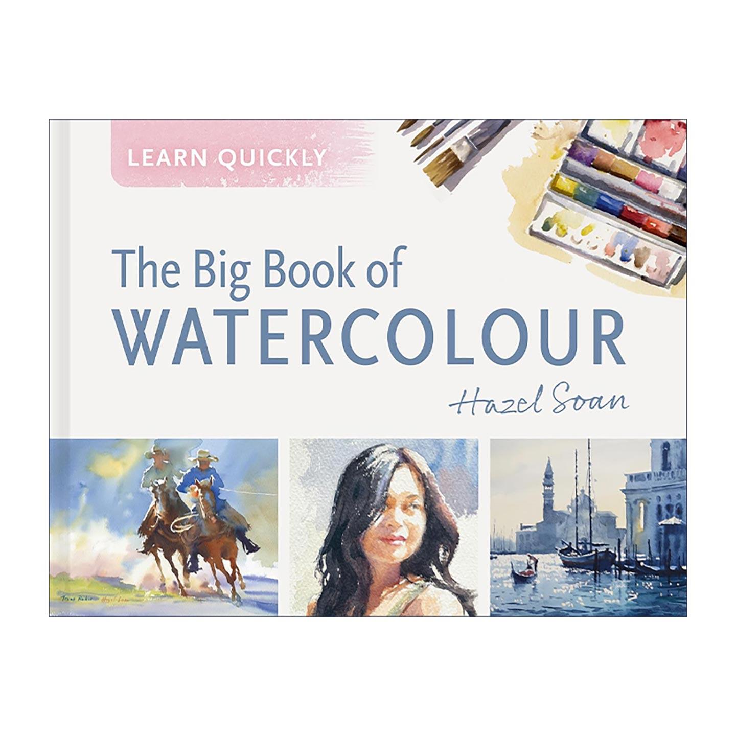 英文原版 Learn Quickly The Big Book of Watercolour 快速学习水彩大书 绘画指南精装 英文版 进口英语原版书籍