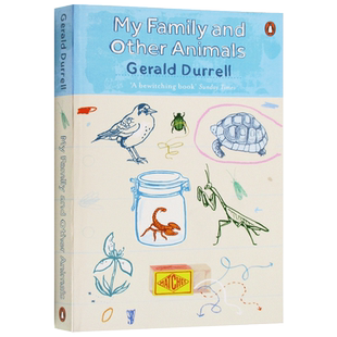 希腊三部曲1 追逐阳光之岛 My Family and Other Animals 我的家人和其他动物 英文原版传记文学 进口英语书籍