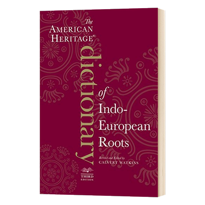 美国传统词典  印欧语系词源 The American Heritage Dictionary of Indo-European Roots 英文原版词语查询工具书 进口英语书籍