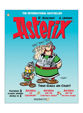 Asterix Omnibus #4 高卢英雄历险记 10-12 合订本 卷四