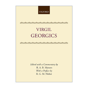 Georgics 维吉尔 农事诗 牛津古典研究读本