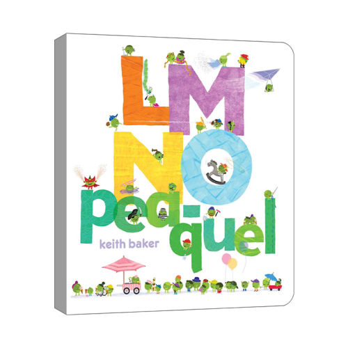英文原版绘本 LMNO Pea-quel  豌豆系列 纸板书 英文版 进口英语原版书籍