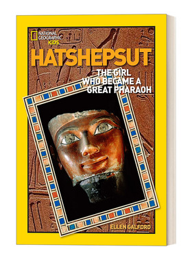 英文原版 Hatshepsut 埃及女王哈特谢普苏特 美国国家地理名人传记World History Biographies儿童科普百科 进口英语原版书籍