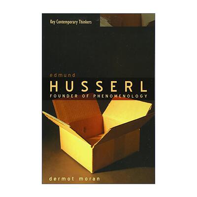 英文原版 Edmund Husserl 胡塞尔 现象学的创始人 当代重要思想家系列 英文版 进口英语原版书籍