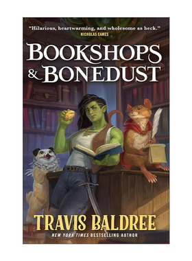 英文原版 Bookshops & Bonedust 书店与骨粉 奇幻小说 哈佛大学图书馆书单 亚马逊2023畅销科幻小说 英文版 进口英语原版书籍