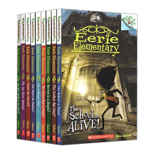 Eerie Elementary 学乐大树系列 怪诞小学10册 英文原版儿童桥梁章节书 进口小学生课外阅读分级读物书籍