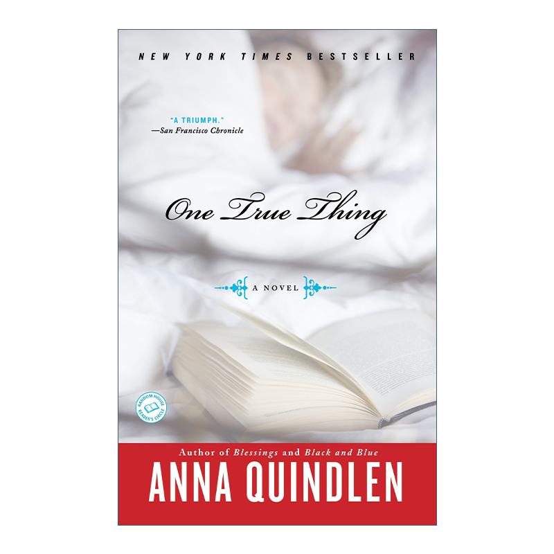 One True Thing 亲情无价 爱在别离时 女性小说 Anna Quindlen