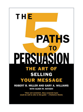 英文原版 The 5 Paths to Persuasion 赢在说服力 英文版 进口英语原版书籍