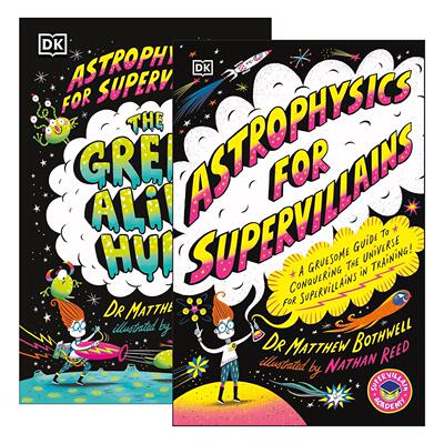 英文原版 Astrophysics for Supervillains 超级反派的天体物理学系列1-2册 DK天文宇宙科学科普百科漫画 英文版 进口英语原版书籍