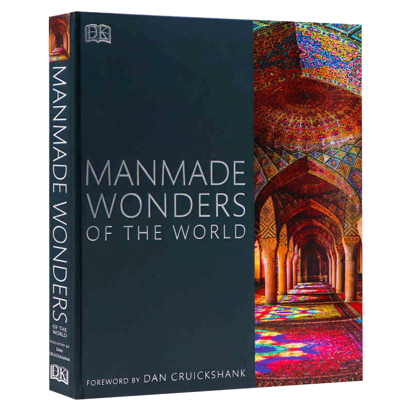 世界人造奇观 英文原版艺术 Manmade Wonders of the World 探索标志性建筑景观 历史文明遗迹大赏 DK百科全书 精装