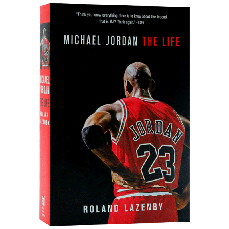 迈克尔 乔丹和他的一生 Michael Jordan The Life 英文原版乔丹自传传记 Roland Lazenby NBA传奇球星 进口英语书籍
