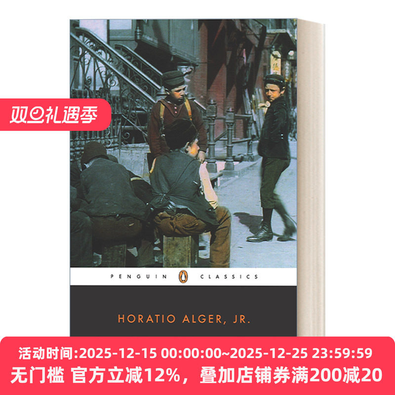英文原版 Ragged Dick and Struggling Upward Penguin Classics 衣衫破烂的迪克 努力向上 Horatio Alger Jr. 企鹅经典 进口书籍