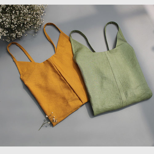 师傅宋抹三角褶收省仿黄背心可放