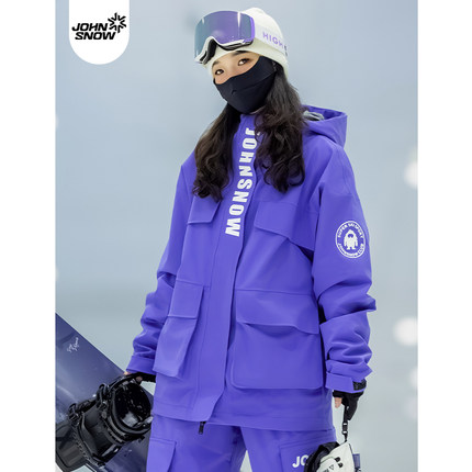 john snow滑雪服女款滑雪套装男款专业单板雪服双板美式防水保暖
