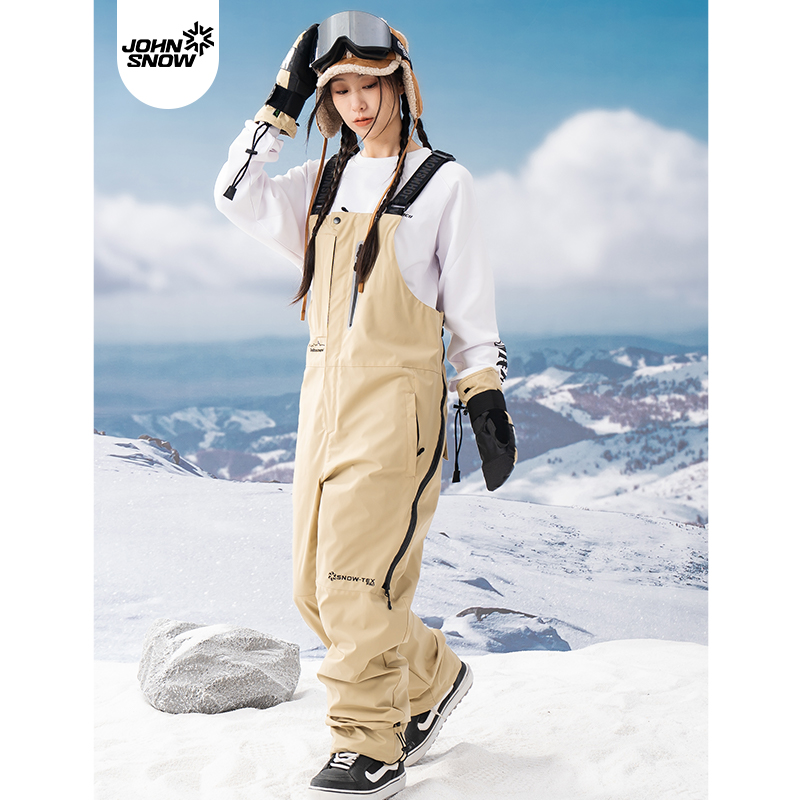 雪友推荐！时尚出片的滑雪背带裤