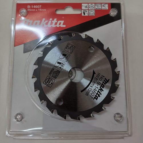 Makita牧田B-14607锯片3寸85mm合金锯片木工HS301专用原装圆锯片