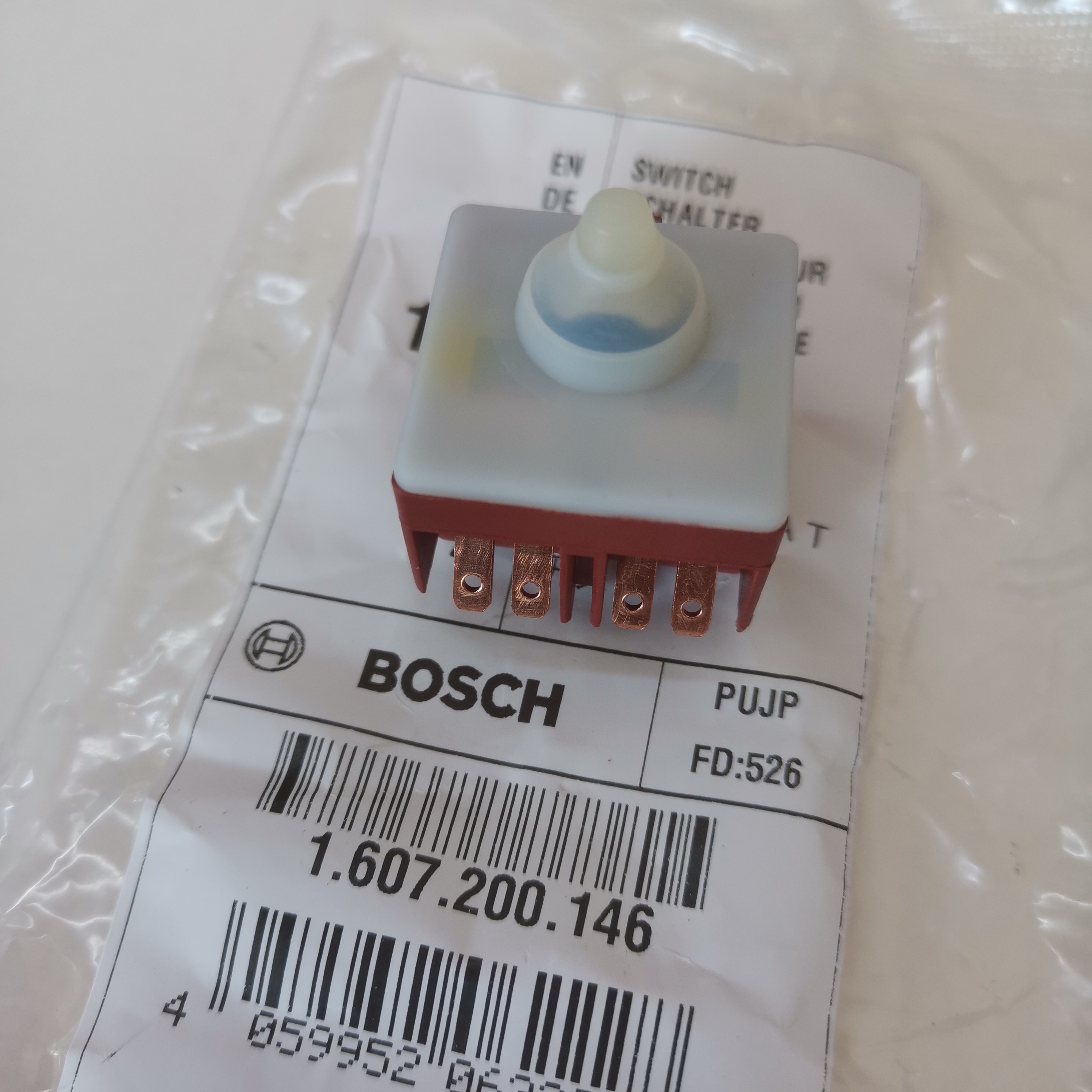 博世角磨机GWS/670/5-100/6-100 E/8-100CE/125CE磨光机原装开关