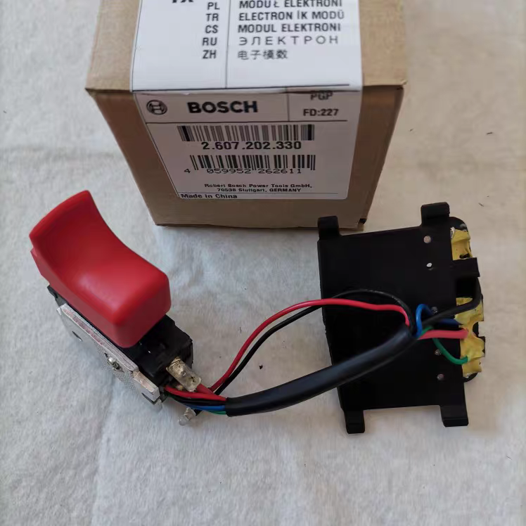 原装博世锂电充电钻GSB180-LI GSR180-LI手枪钻调速开关电子模数