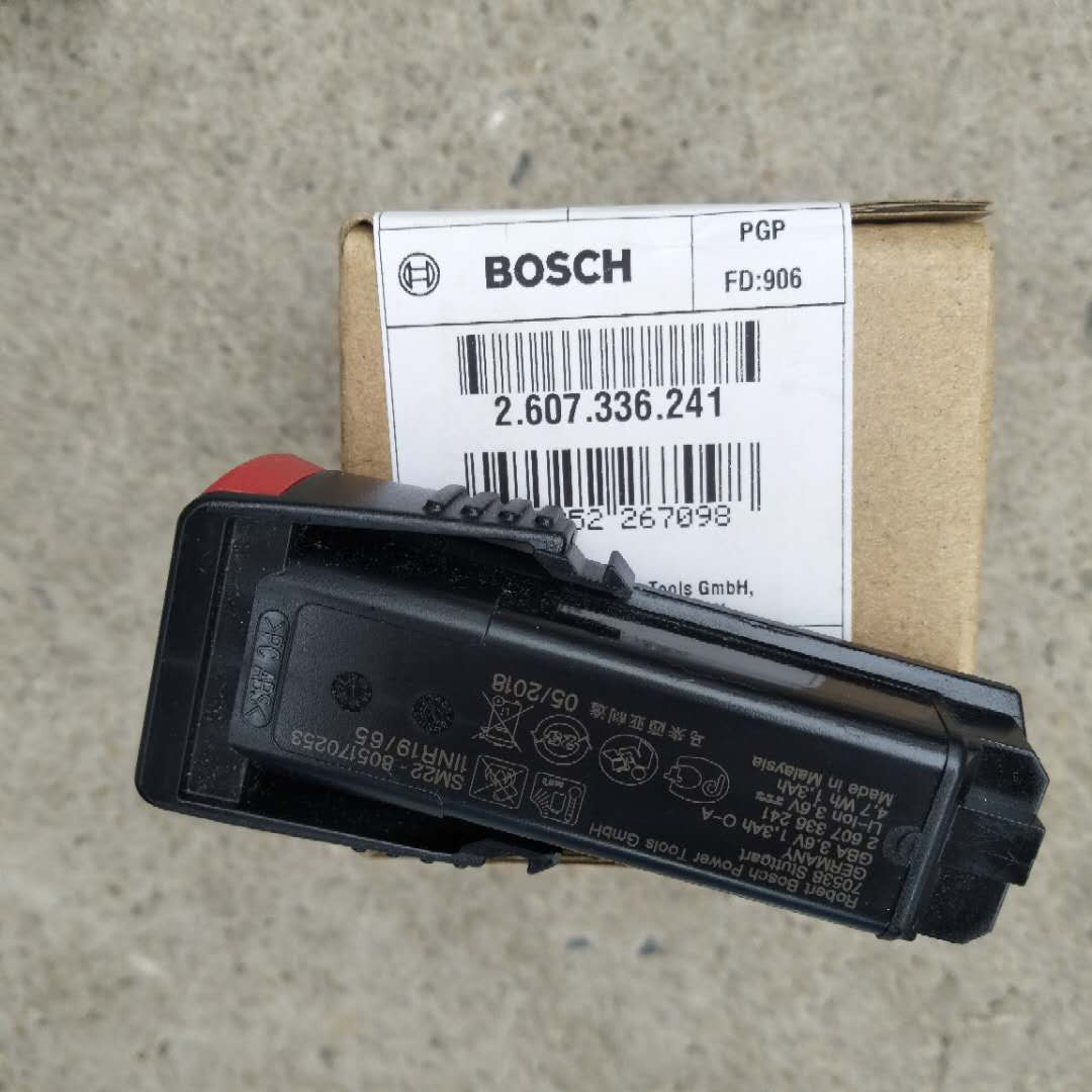 开13%增票BOSCH博世原装正品GSR3.6V-LI/ProDrive锂电池3.6V1.3Ah