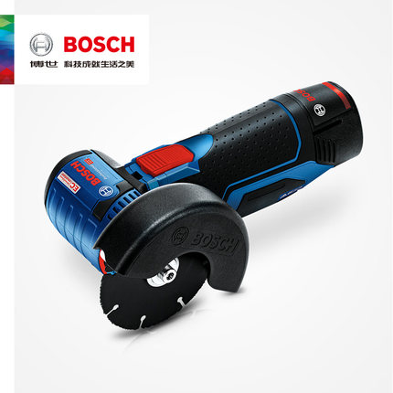 博世小钢侠金属木材水电塑料管瓷砖小型锂电切割角磨机GWS 12v-76