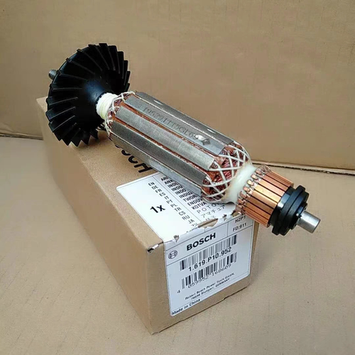 博世角磨机GWS/900-100/125/100S/125S/9-100P/125P原装配件转子