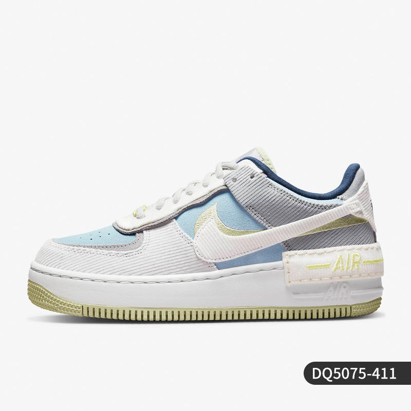 Nike耐克女鞋休闲鞋AF1 SHADOW新款空军一号运动板鞋 DQ5075-411