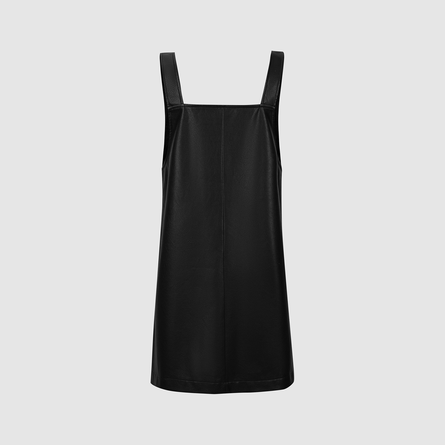 UR国内代购2026春季新款女装休闲摩登PU方领吊带连衣裙UYY760008,女装/女士精品,连衣裙,淘宝优惠券,粉丝福利购,淘宝优惠卷