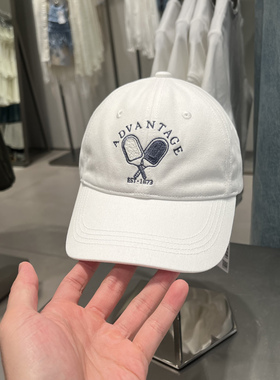 UR国内代购2025春季女士休闲日常时尚刺绣图案棒球帽UAYA50106