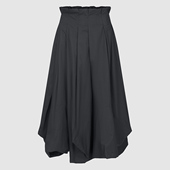 女装 UR国内代购 2025秋季 简约休闲花苞超宽松A字半裙ULU550009