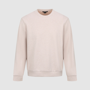 UR国内代购2026春季男装时尚简约日常百搭浅粉色卫衣UMF460003