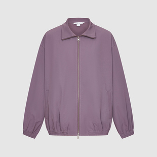 UR国内代购2026春季男休闲简约通勤翻领超宽松夹克外套UUY160003