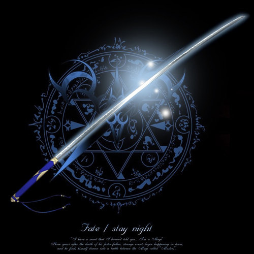 FATE系列武器模型 佐佐木小次郎 备中青江 备前长船长光 秘剑燕返