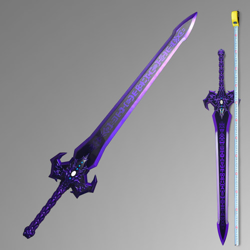 全金属魔剑仙剑武器模型