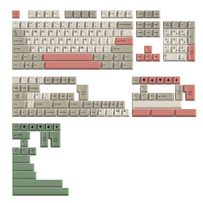 原厂9009配色双色注塑180键键帽