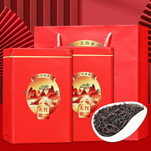 武夷山大红袍茶叶2025新茶武夷正岩肉桂乌龙茶小包装母树留香花香