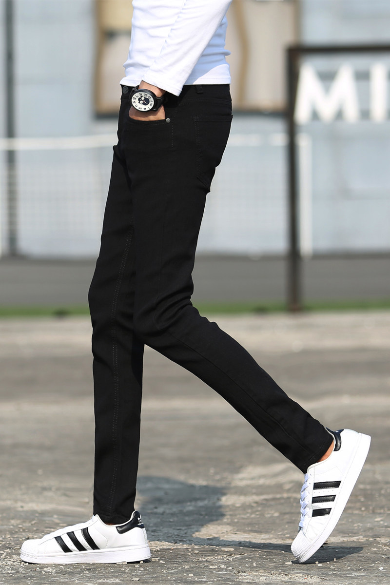 2024春新款街拍男士直筒小脚牛仔长裤K186-P28,男装牛仔裤,星座103A