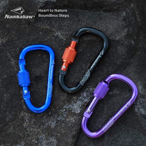 Namkabaw6cm轻锁扣金属登山扣