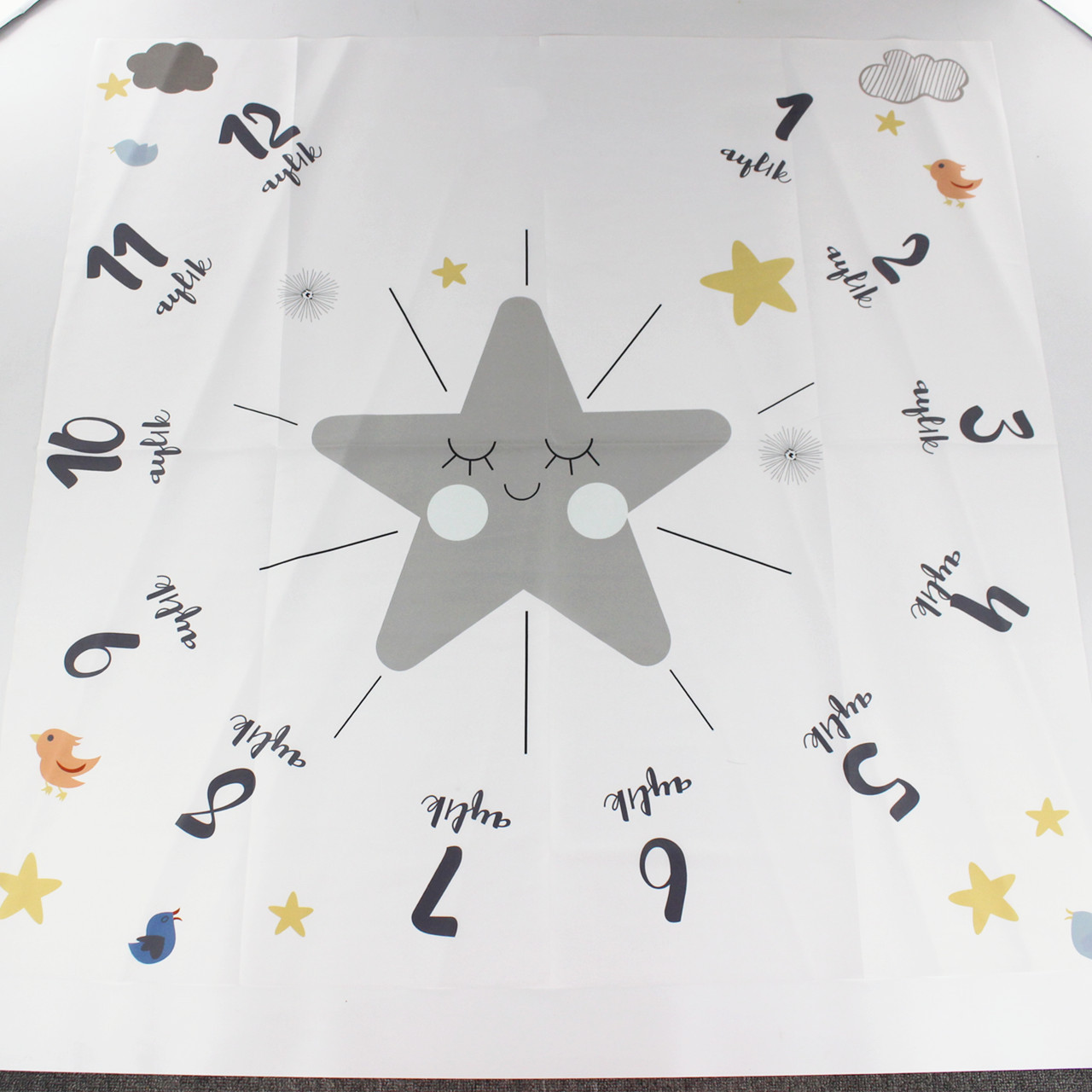 ins新生儿星星拍照背景布男女童宝宝摄影摆拍服饰道具月份毯子|ruв категории Цифровые аксессуары, зеркальные/один электрический фотокамера аксессуары, студии оборудования, фон ткани - от Buy2taobao.com для оказания профессиональной услуги покупки агента Taobao