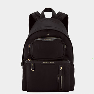 ANYA安雅小众防水大容量多口袋功能双肩包男女包电脑背包休闲书包
