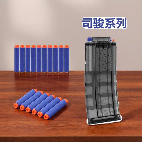 软弹司骏M4CQB金属MCX弹夹MK18抛壳弹匣HK416司骏MP5金夹tti弹鼓