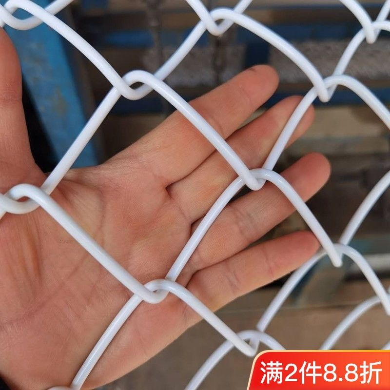 篮球场围栏网铁丝网勾花护栏网