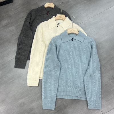 欧货女装2025冬季新款毛针织衫