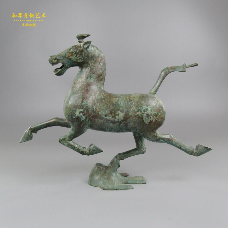 仿古青铜器马踏飞燕家居摆件艺术品工艺礼品装饰品古典风格书房