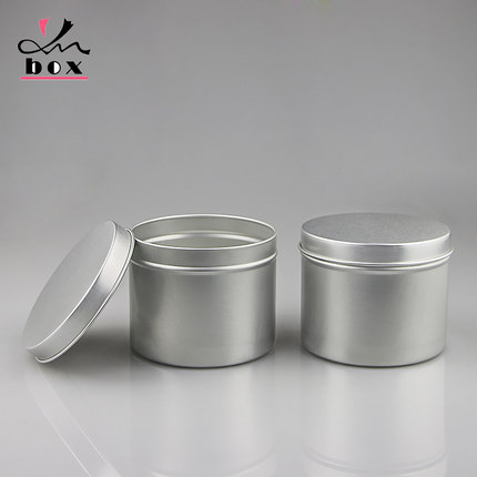 香薰蜡烛罐2个200g76*60金属包装罐铝天地罐便携通用蜡罐子空铝罐