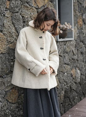 【现货】Botanique植物学“济州岛冬日”羊毛羊驼毛呢大衣